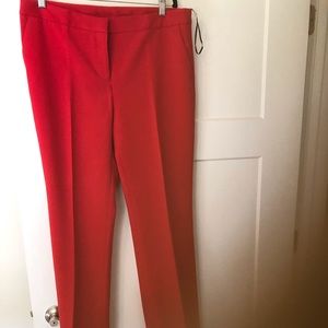 Red Anne Klein dress pant